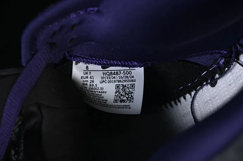 All categories Nk SB Dunk Series Nk SB Dunk Low low-top sneakers C version Supreme x Nike Dunk SB Dunk Low joint gray and purple low-top casual skateboard shoes HQ8487-500